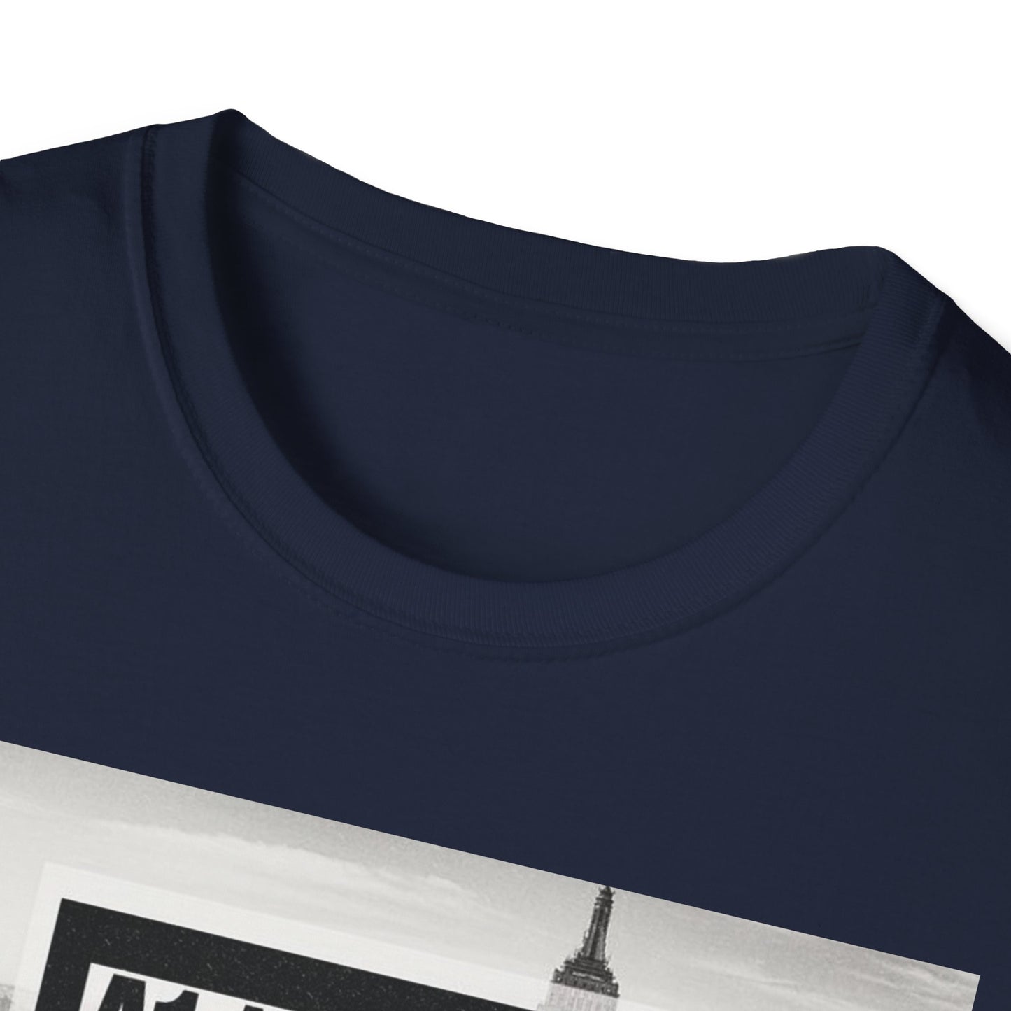 NYC Graphic Unisex Softstyle T-Shirt | Casual Wear, Street Style, Unique Gift, Travel Souvenir, City Life