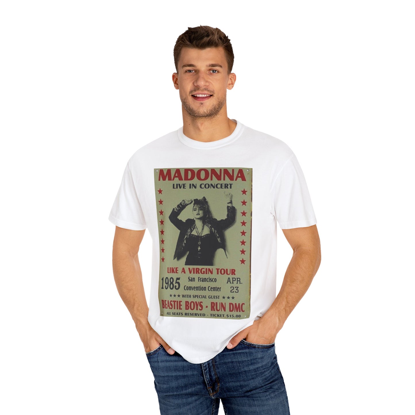 Retro Concert T-Shirt - Madonna 'Like a Virgin' Tour