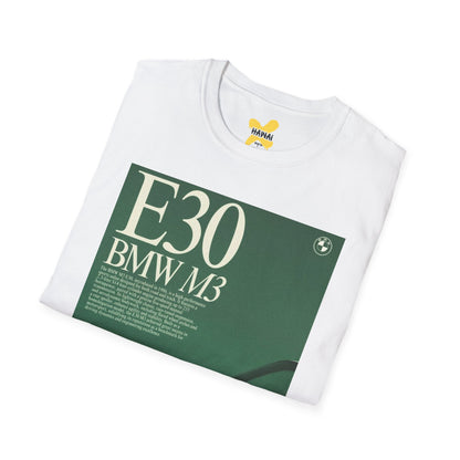 E30 BMW M3 Graphic Unisex T-Shirt - Classic Car Enthusiast Tee