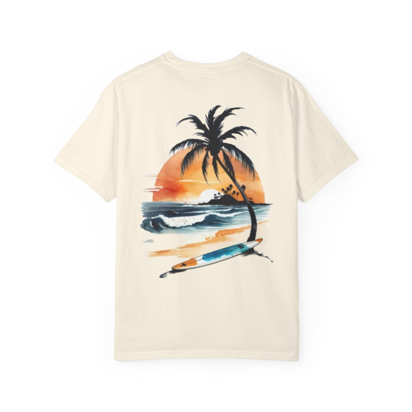 Hawaii Skate Unisex Garment-Dyed T-Shirt - Fun Tropical Vibes