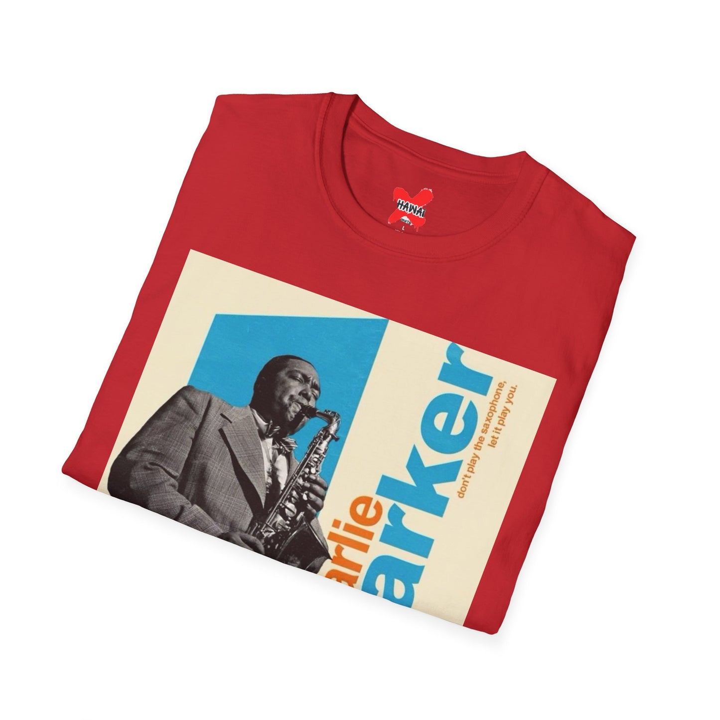 Vintage Charlie Parker Unisex Softstyle T-Shirt - Music Lover Tee