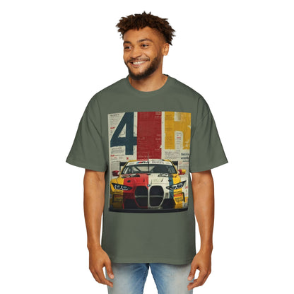 Racing Heritage Tee — Retro BMW M4 Motorsport Graphic T-Shirt