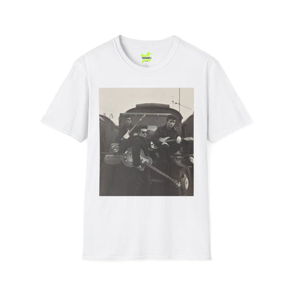 Vintage Rock Band Unisex Softstyle T-Shirt