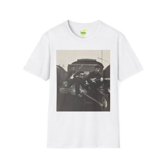 Vintage Rock Band Unisex Softstyle T-Shirt