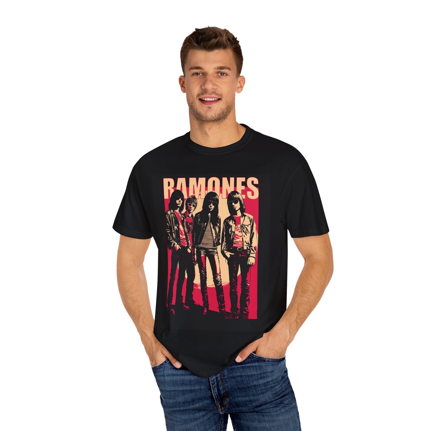 Retro Ramones Graphic T-Shirt