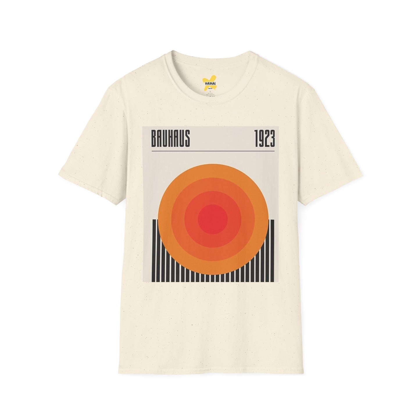 Retro Bauhaus 1923 Unisex Softstyle T-Shirt - Vintage Graphic Tee