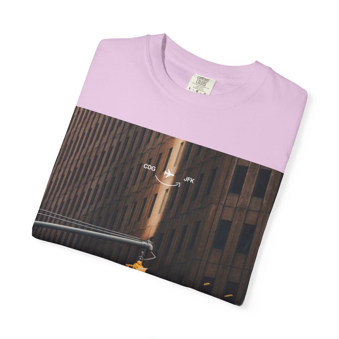 New York City Traffic Light Photo T‑Shirt — Urban Streetwear Tee