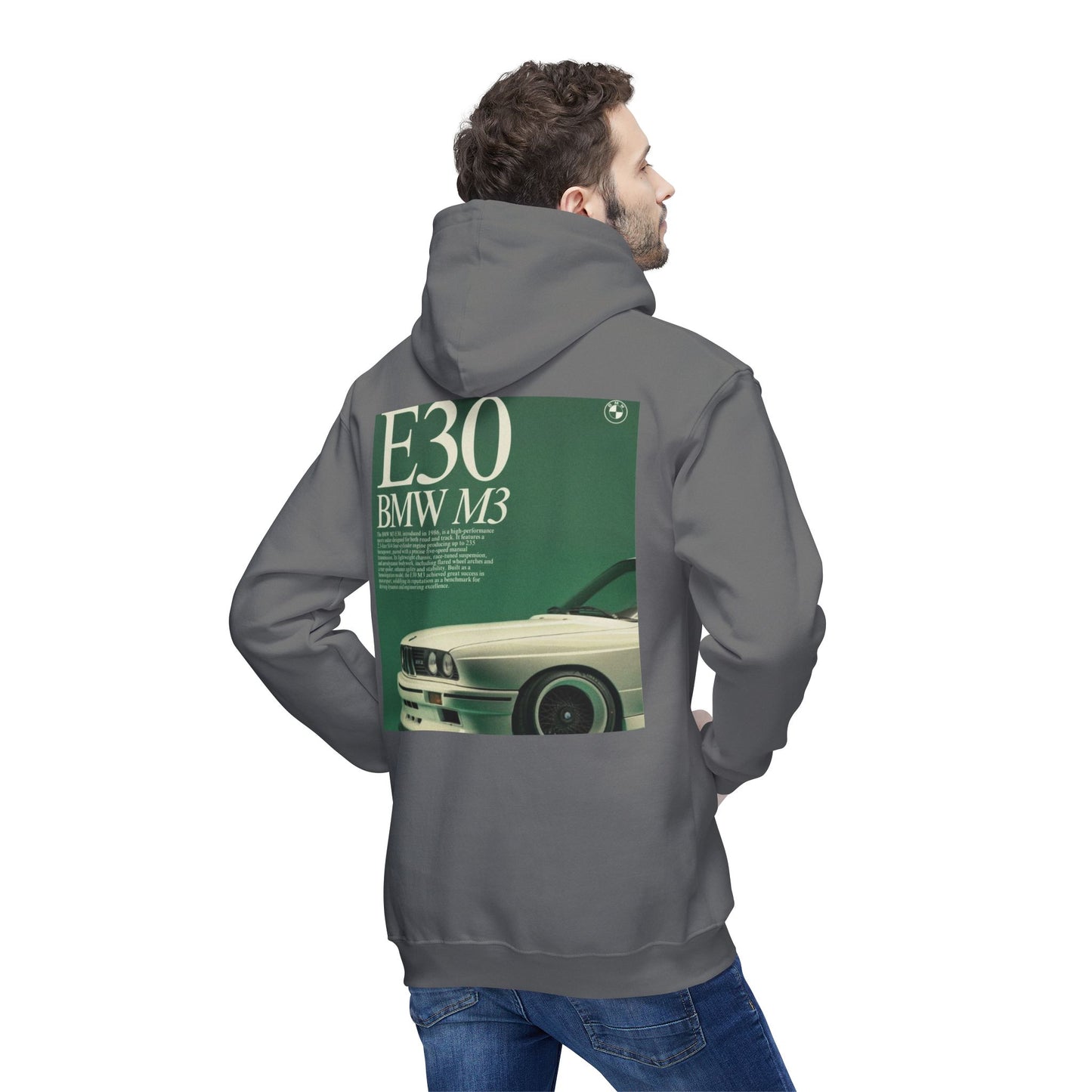 Retro BMW M3 Unisex Hoodie - Made in the USA