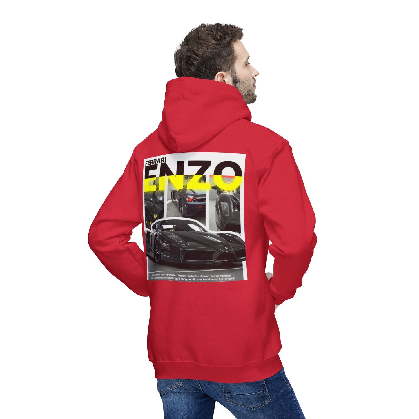 Ferrari Enzo Unisex Hooded Sweatshirt - Made in the USA