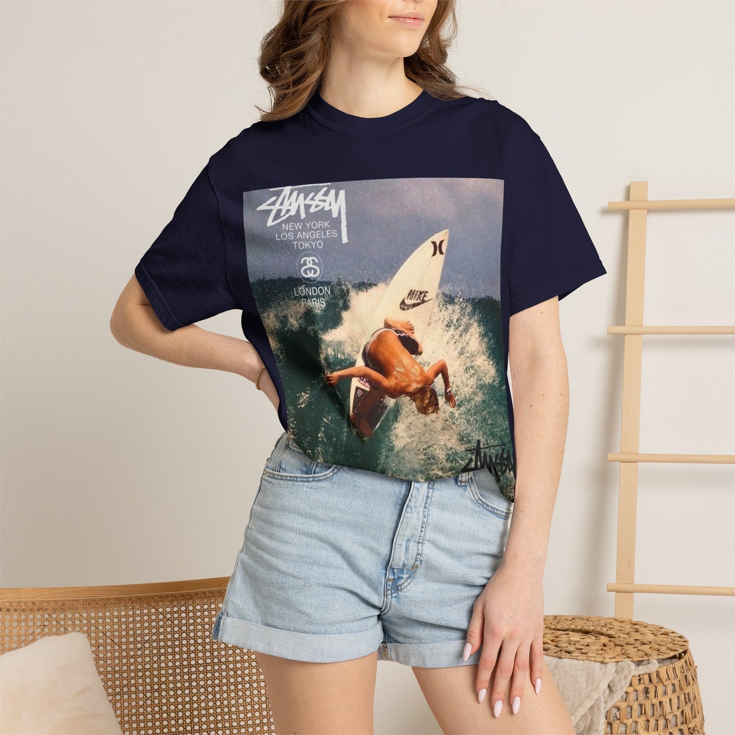 Surf Photo Tee — Vintage Surfer Graphic T-Shirt