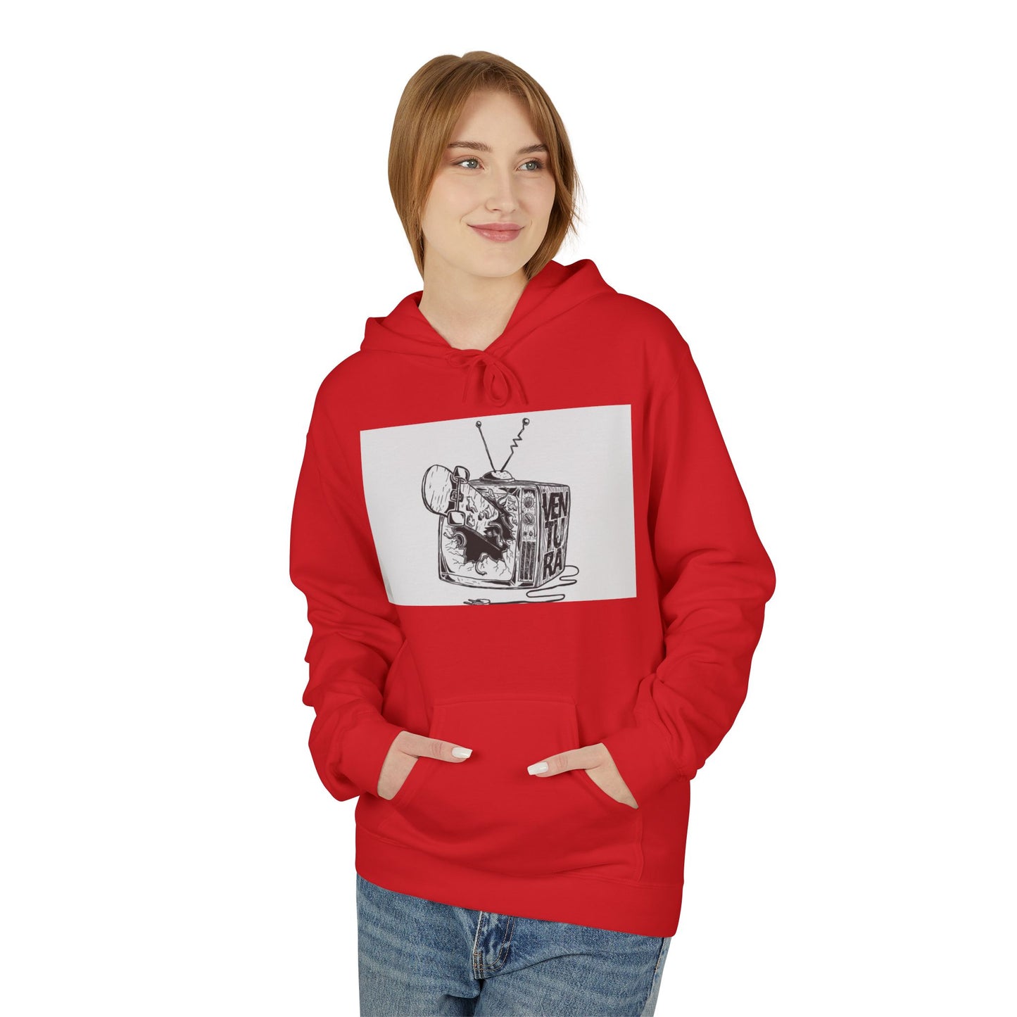 Unisex Softstyle Fleece Hoodie - Chill Vibes Graphic Tee