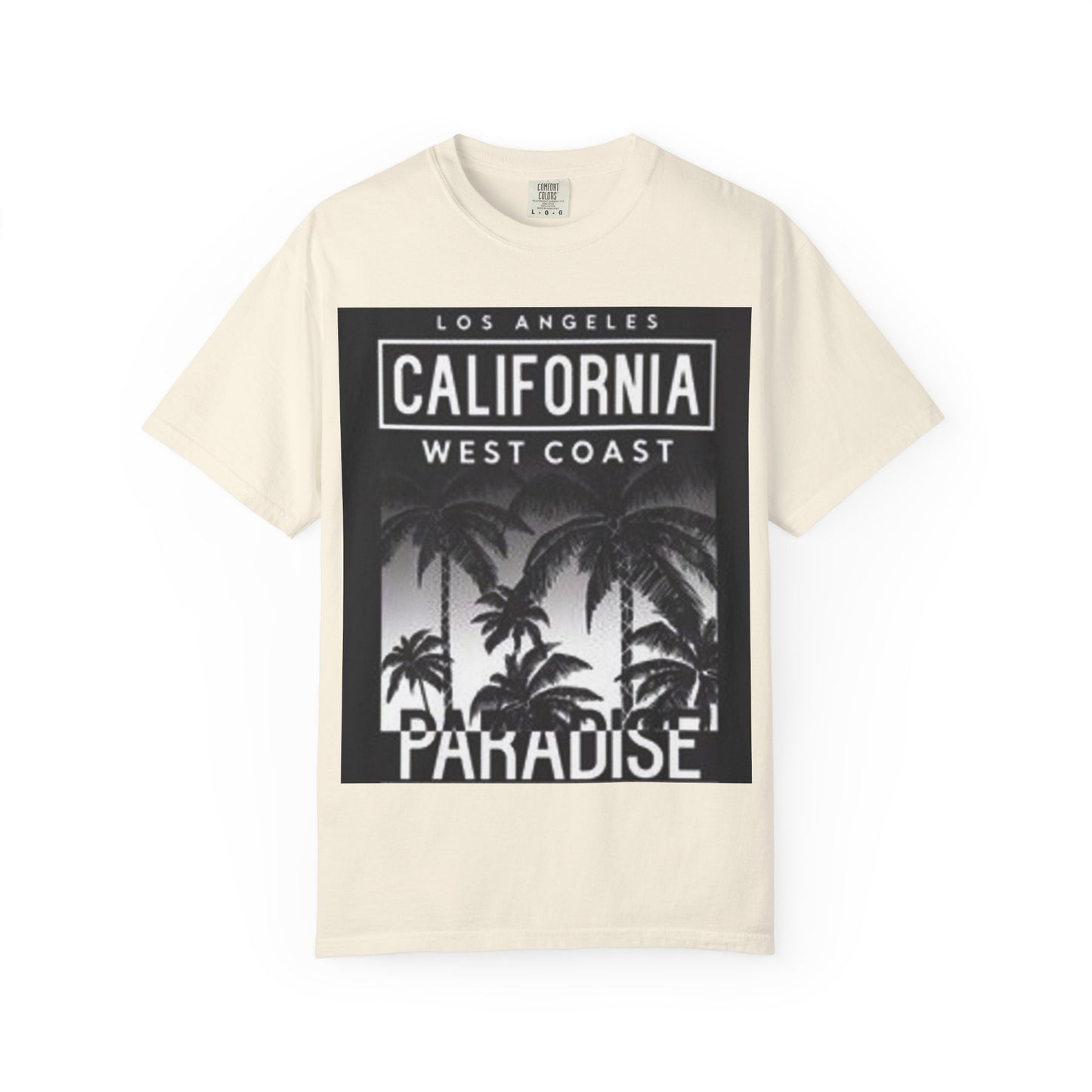 West Coast Paradise T-Shirt, Unisex Graphic Tee, California Style Shirt, Summer Vibes Top, Beachwear, Travel Souvenir