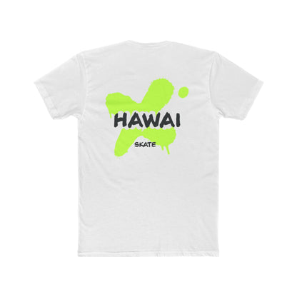 Hawaii Skate Unisex Cotton Crew Tee – Cool Graphic T-Shirt for Skateboarding Enthusiasts