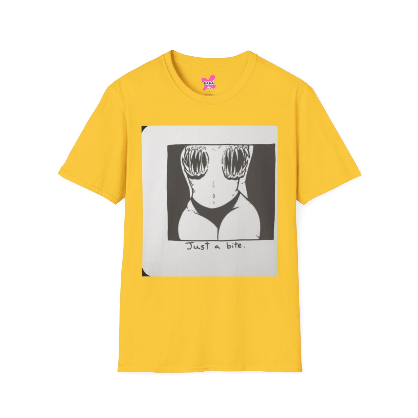 Funny Unisex Graphic T-Shirt - 'Just a Bite'