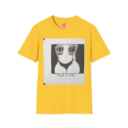 Funny Unisex Graphic T-Shirt - 'Just a Bite'