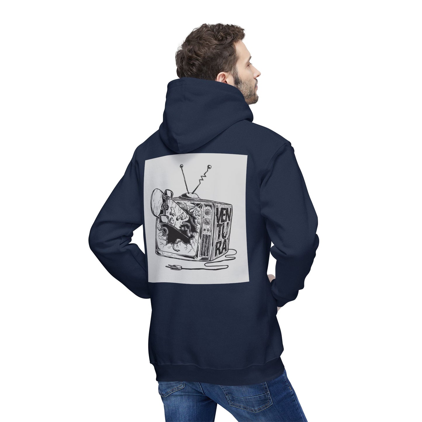 Unisex Hooded Sweatshirt, Made in US