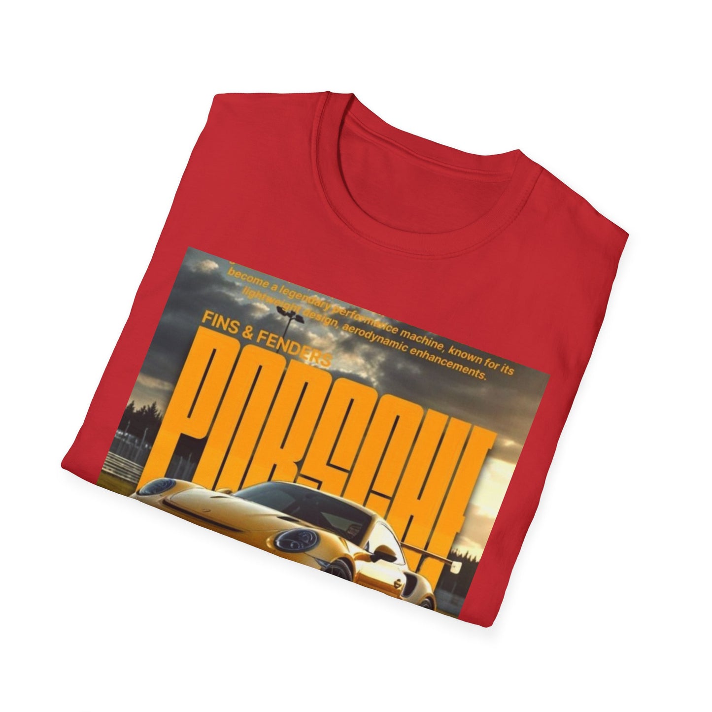 Vintage Porsche Graphic Unisex Softstyle T-Shirt
