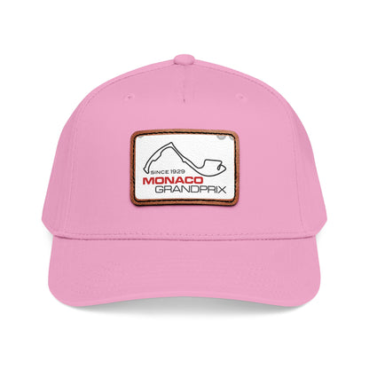 Monaco Grand Prix Leather Patch Baseball Cap