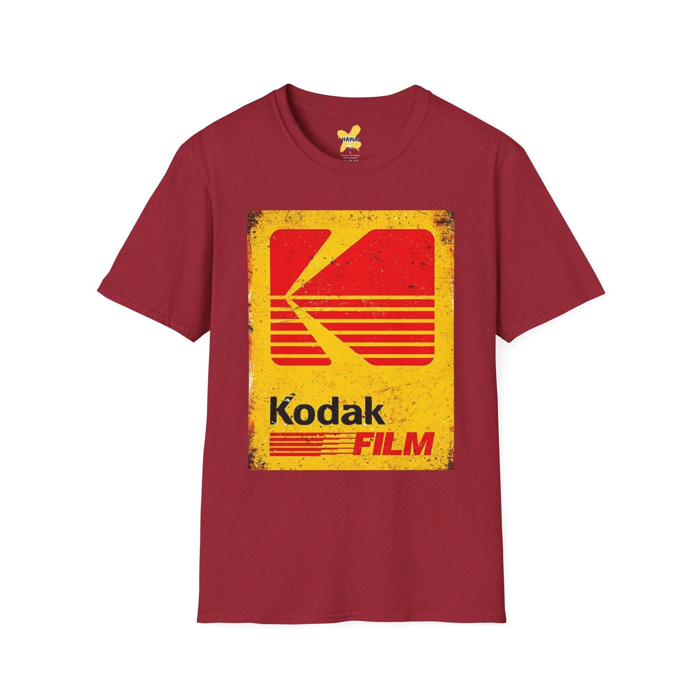 Retro Kodak Film Unisex Softstyle T-Shirt | Vintage Graphic Tee