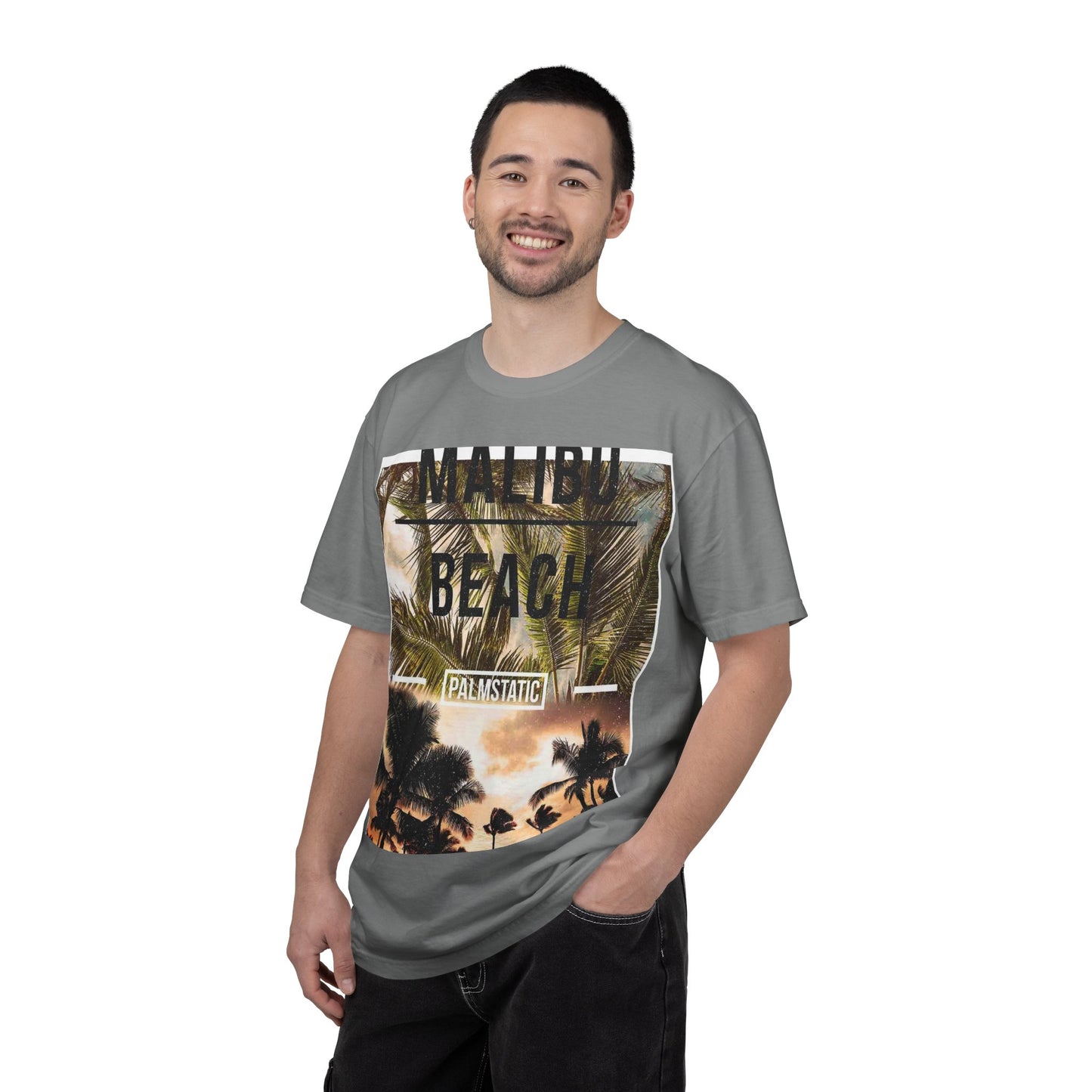 Malibu Beach Palm Photo T-Shirt