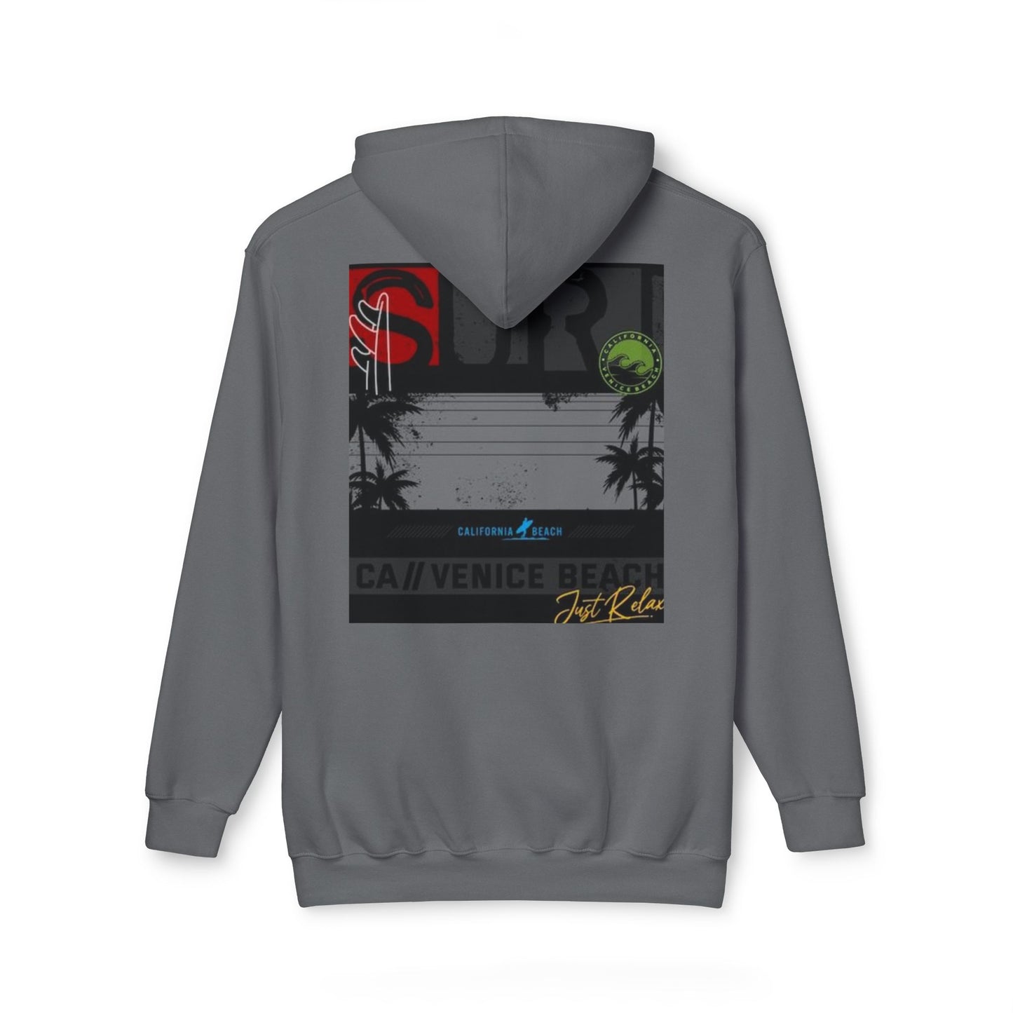Surfer Vibes Unisex Hooded Sweatshirt, Beachwear, Gift for Surfers, Casual Hoodie, Summer Fashion, Adventure Apparel, Coastal Style