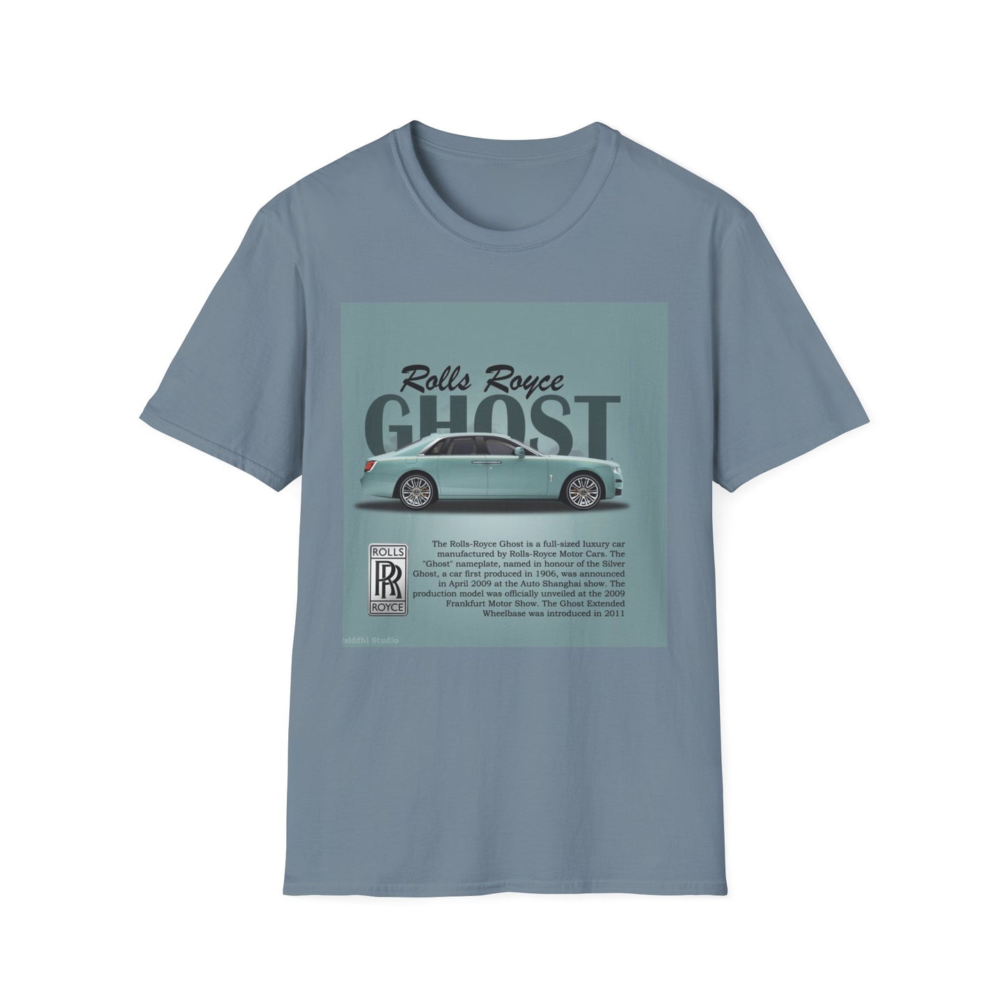 Vintage Rolls Royce Ghost T-Shirt - Classic Car Enthusiast Tee