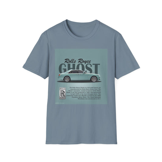 Vintage Rolls Royce Ghost T-Shirt - Classic Car Enthusiast Tee
