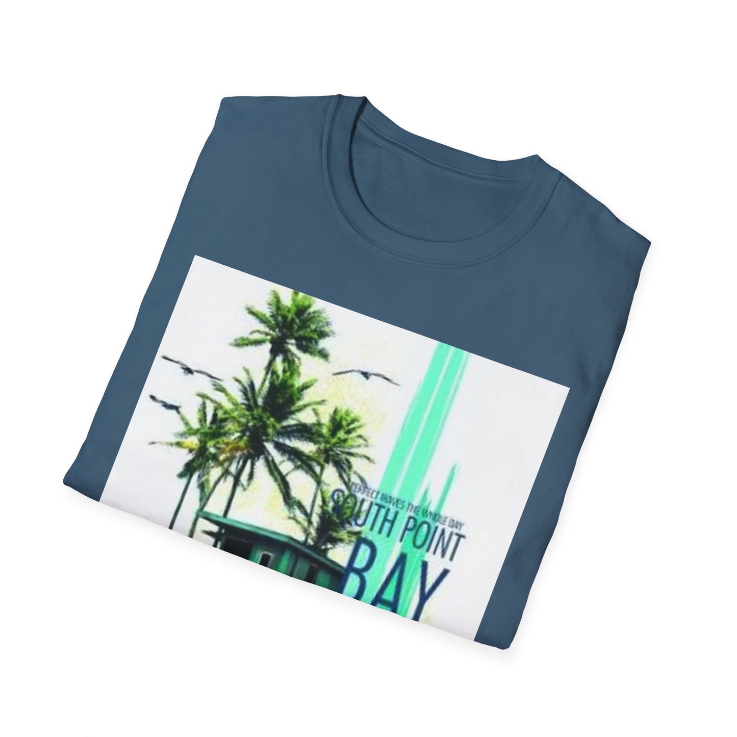 South Point Bay Graphic Tee | Unisex Softstyle T-Shirt, Beach Vibes, Casual Wear, Summer Fashion, Gift for Him or Her
