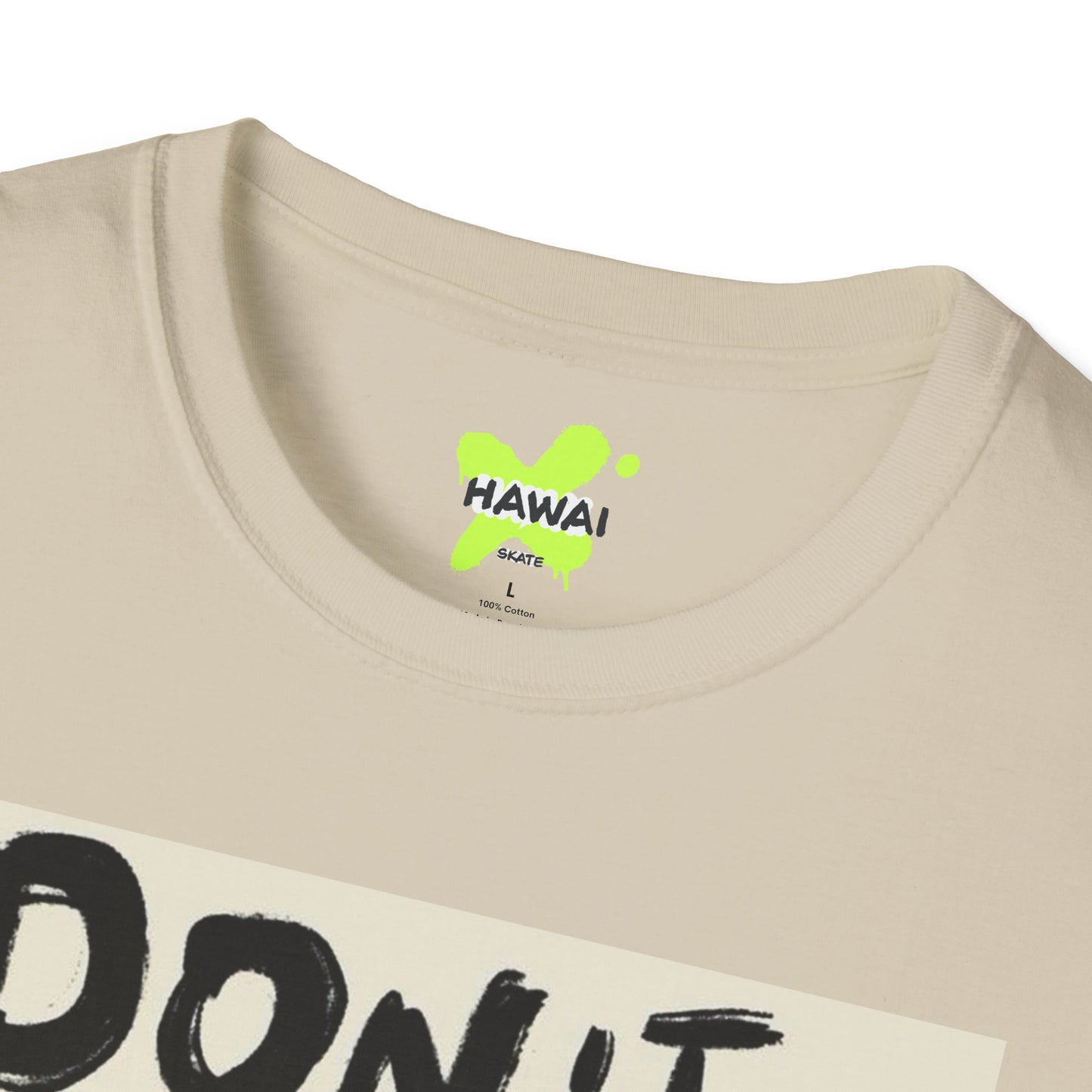 Inspirational Quote Unisex Softstyle T-Shirt - Don't Look Back