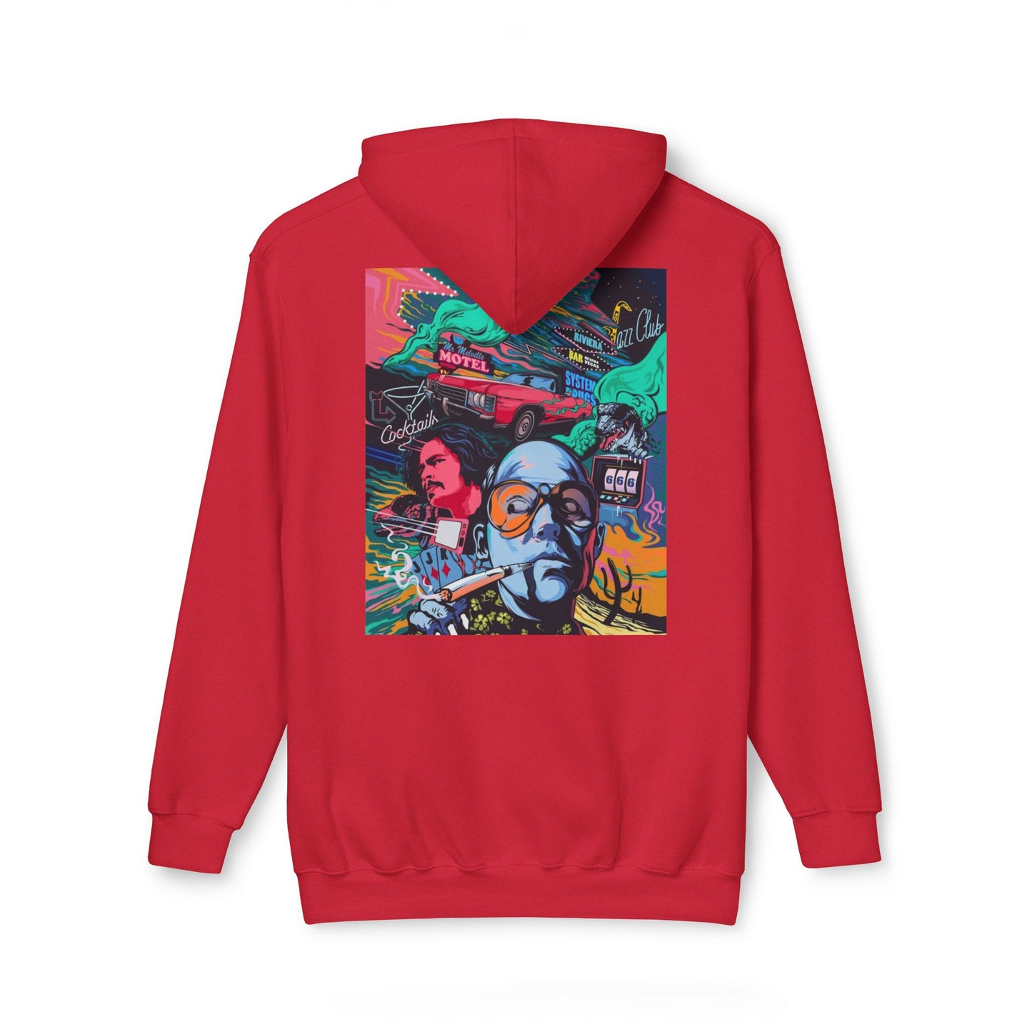 Retro Graphic Unisex Hooded Sweatshirt - Made in the US