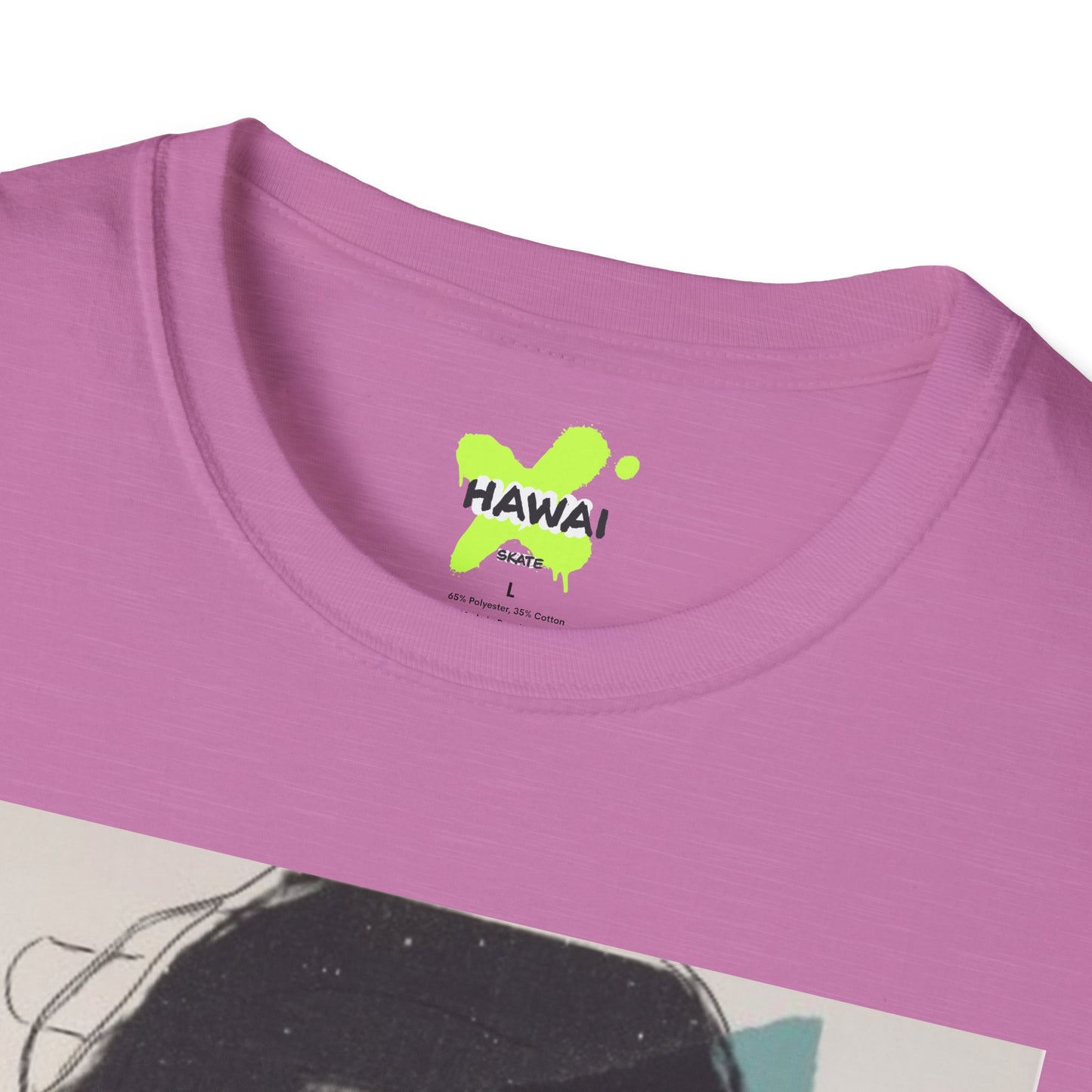 Artistic Unisex Softstyle T-Shirt - Unique Graphic Design for Art Lovers