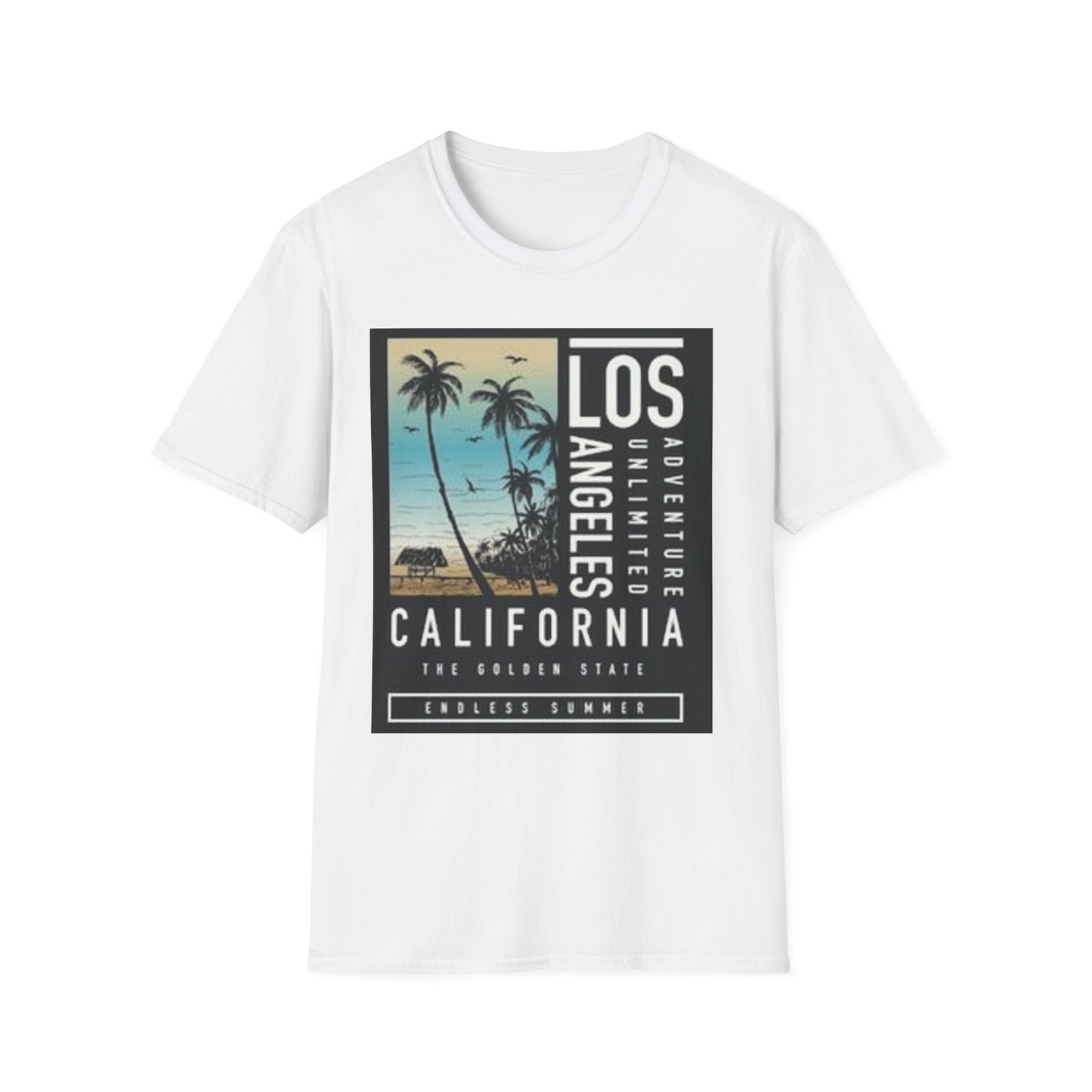 Los Angeles Adventure T-Shirt, California Souvenir Tee, Unisex Vacation Shirt, Beach Lover Gift, Travel Apparel