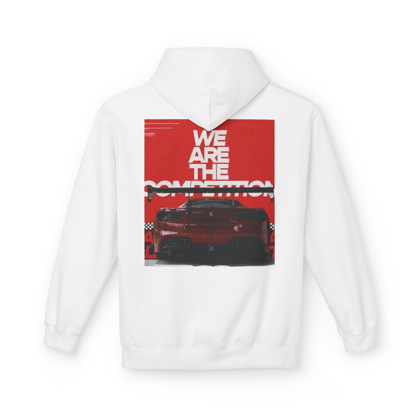 Unisex Fleece Hoodie - 'We Are The Competition' Car Design