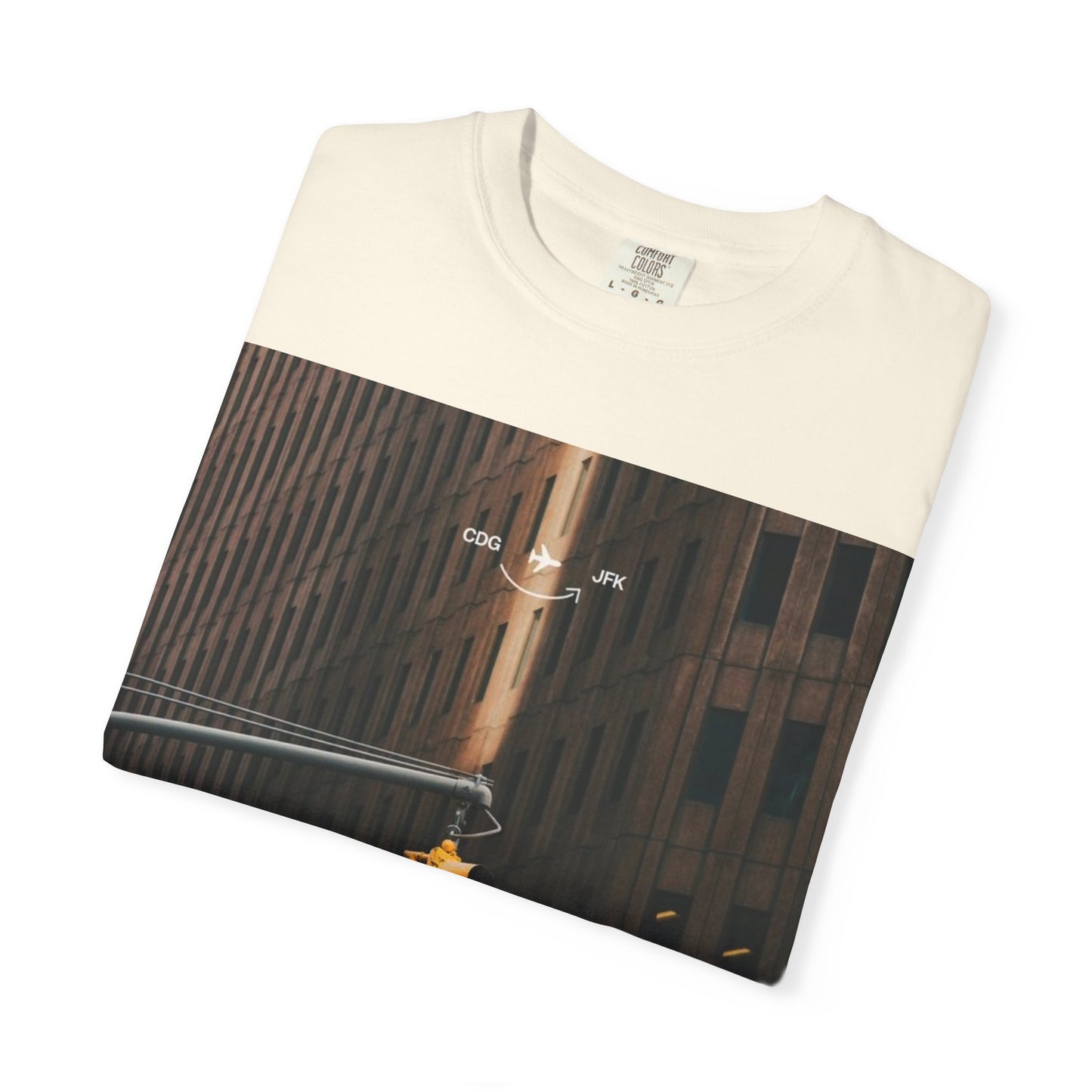 New York City Traffic Light Photo T‑Shirt — Urban Streetwear Tee