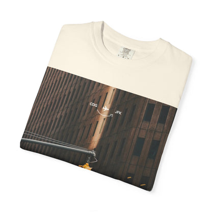 New York City Traffic Light Photo T‑Shirt — Urban Streetwear Tee