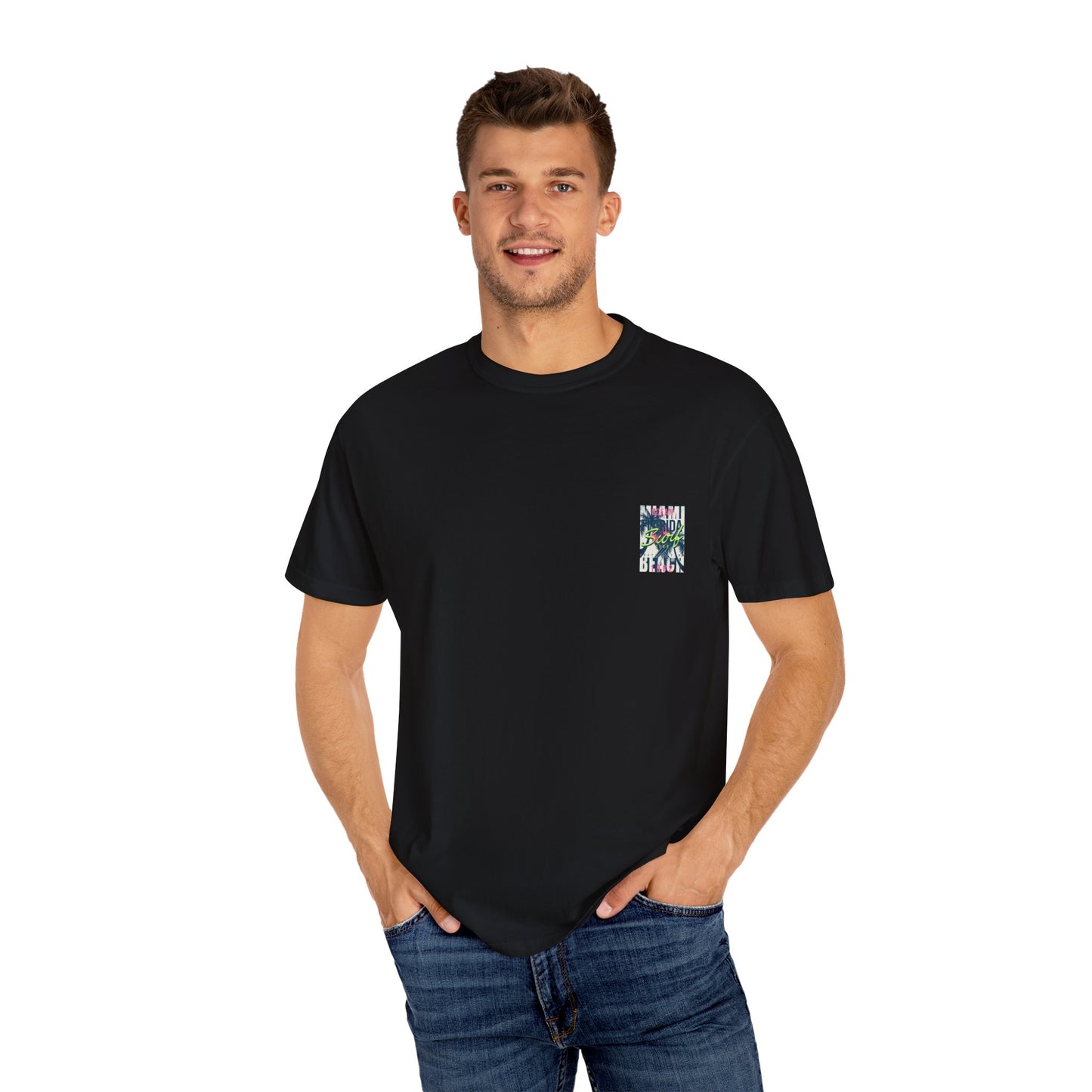 Ocean Florida Surf Club T-Shirt - Unisex Garment-Dyed Tee for Beach Lovers