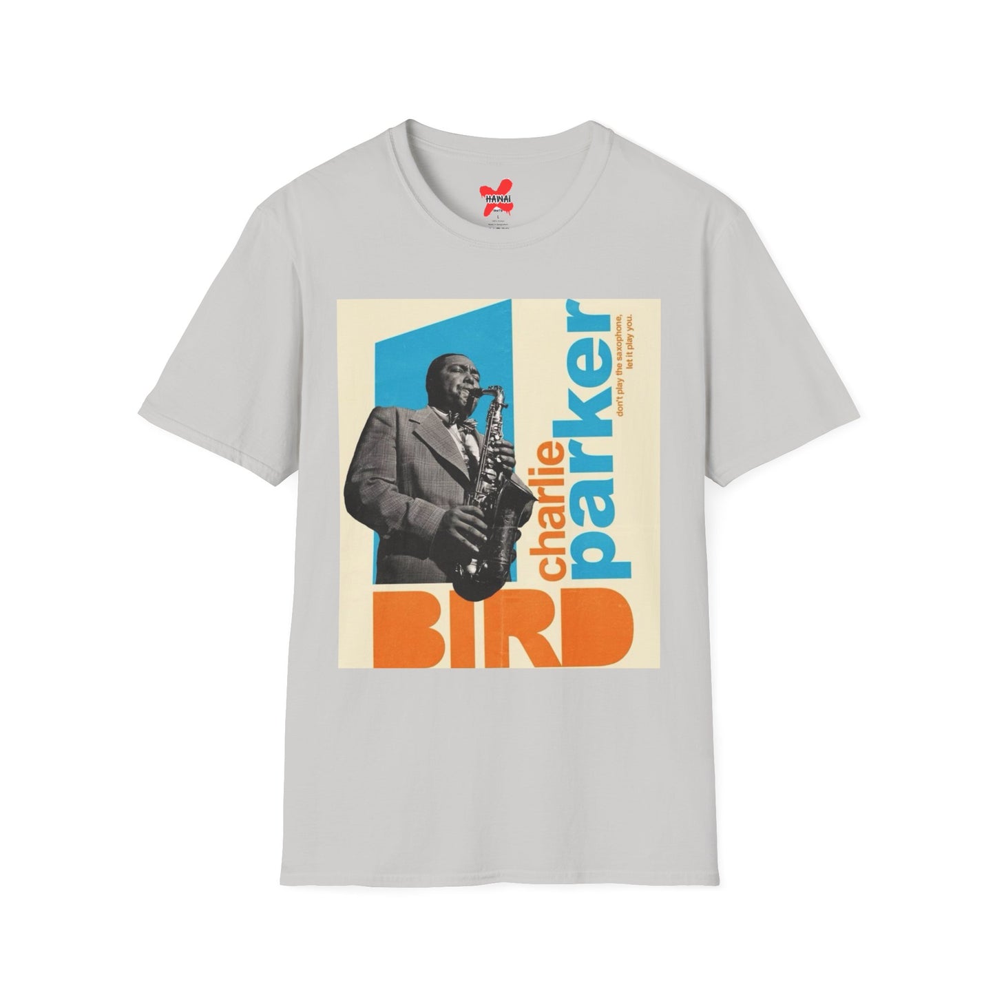 Vintage Charlie Parker Unisex Softstyle T-Shirt - Music Lover Tee