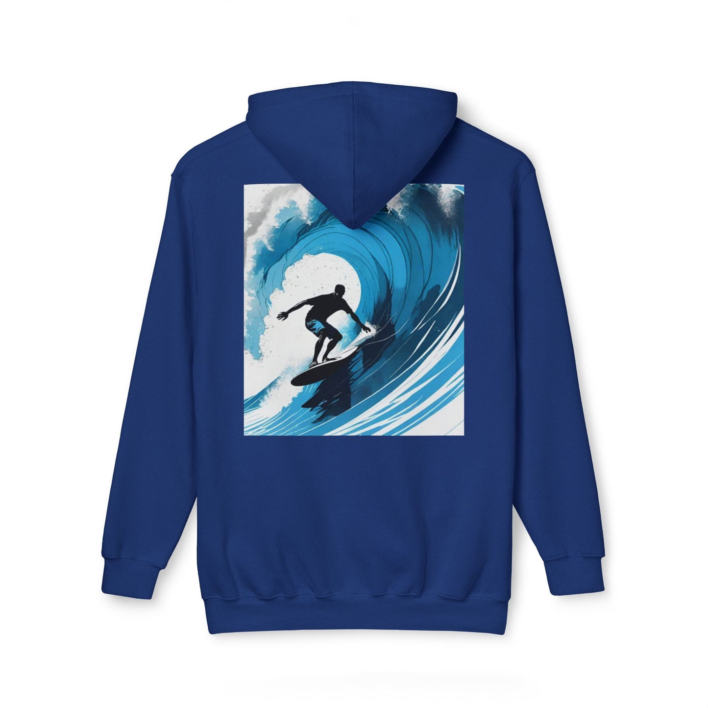 Surfing Wave Unisex Hoodie - Made in US