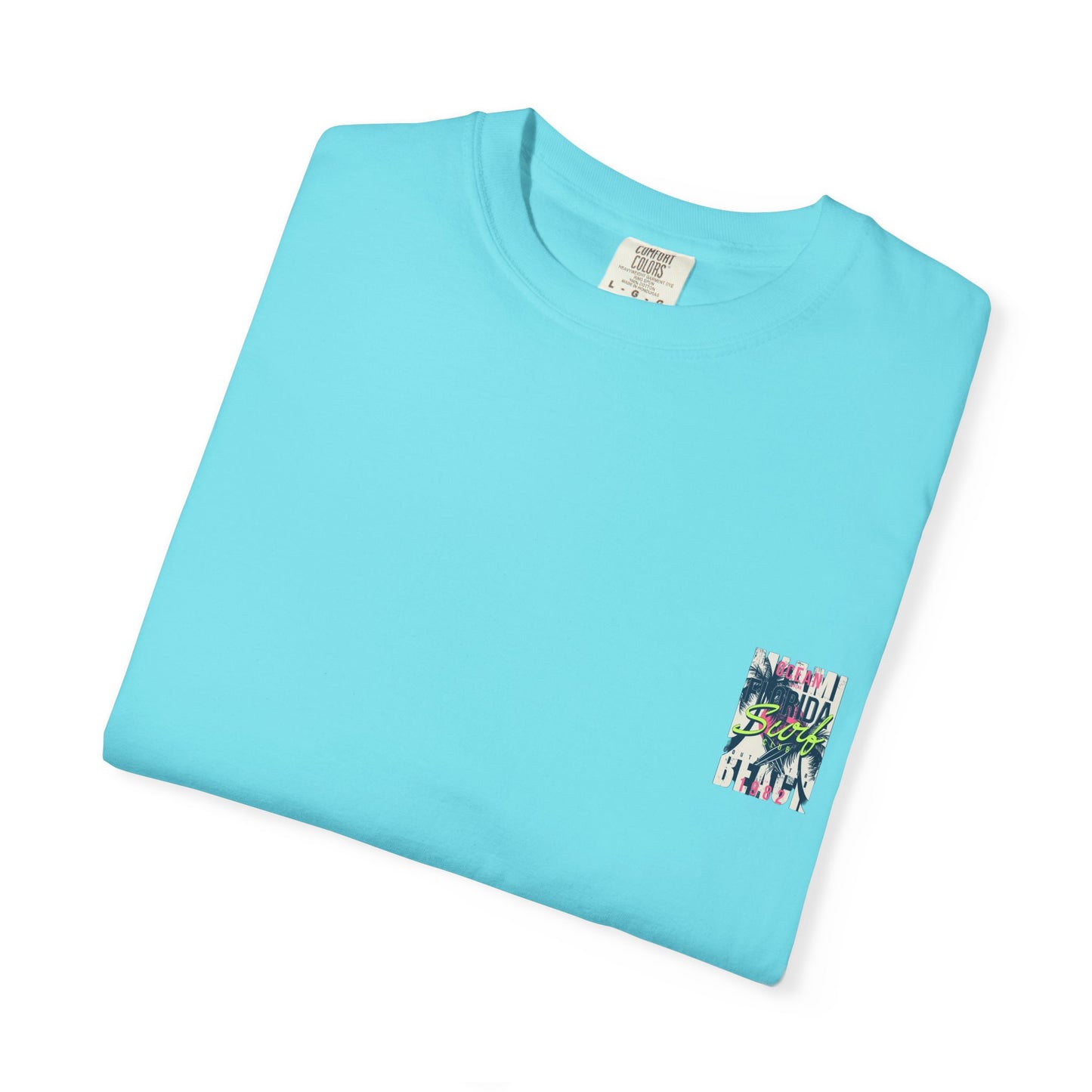 Ocean Florida Surf Club T-Shirt - Unisex Garment-Dyed Tee for Beach Lovers