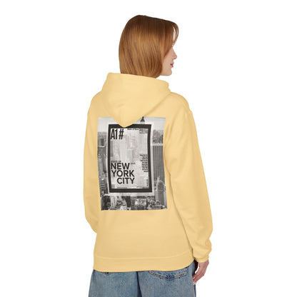 Happy Vibes Unisex Fleece Hoodie - Smiley Face Design