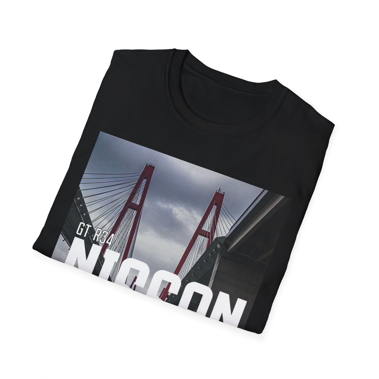 Nissan GT-R 34 Unisex Softstyle T-Shirt - Car Enthusiast Apparel