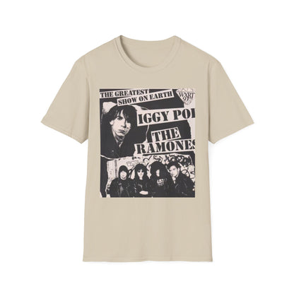 Vintage Concert Vibe Unisex T-Shirt - Rock Band Graphic Tee, Retro Music Shirt, Casual Wear, Gift for Music Lovers, Band Merchandise
