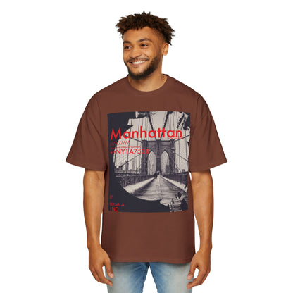 Manhattan Bridge Graphic Tee — Vintage NYC Photo Print