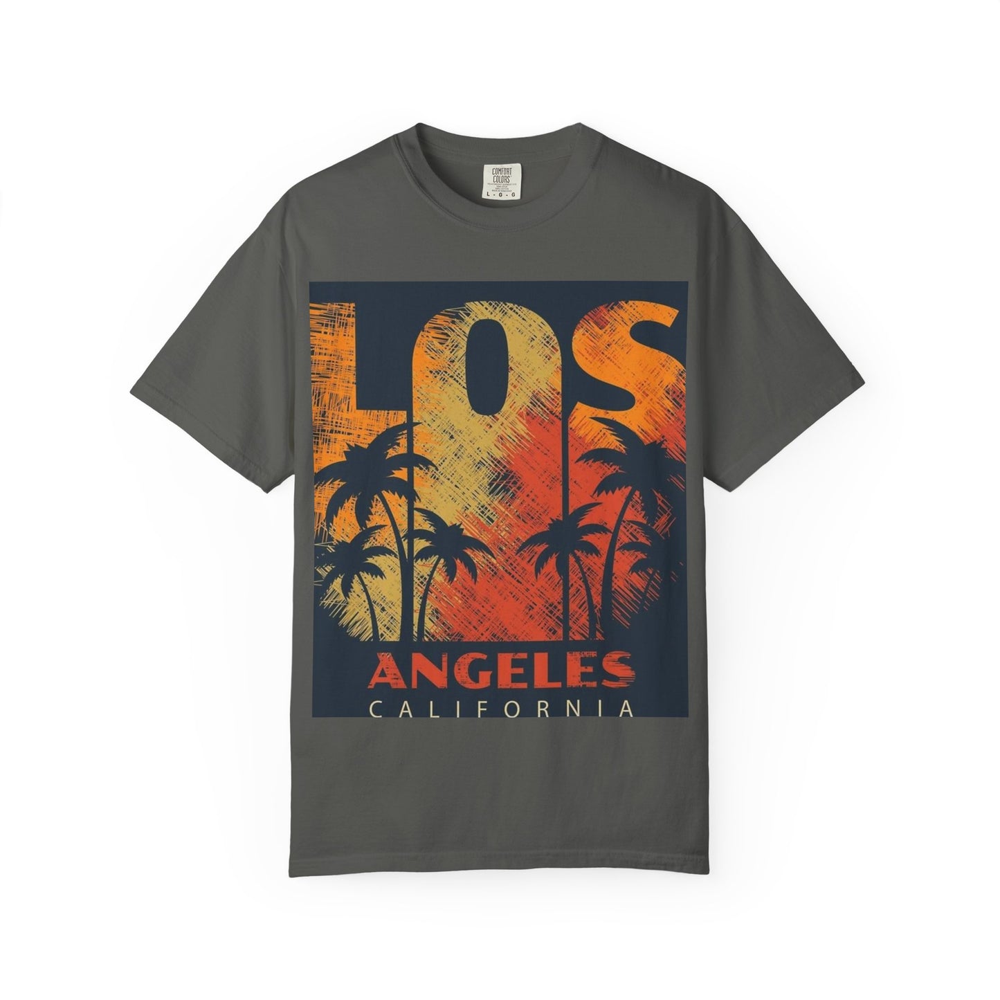 Los Angeles Sunset T-Shirt | Unisex Garment-Dyed Tee