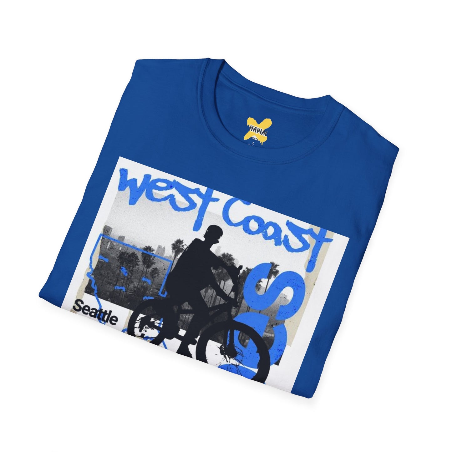 Vintage West Coast Graphic T-Shirt, Casual Tee, Summer Top, Gift for Travelers, Coastal Vibes Wear, Beach Day Shirt