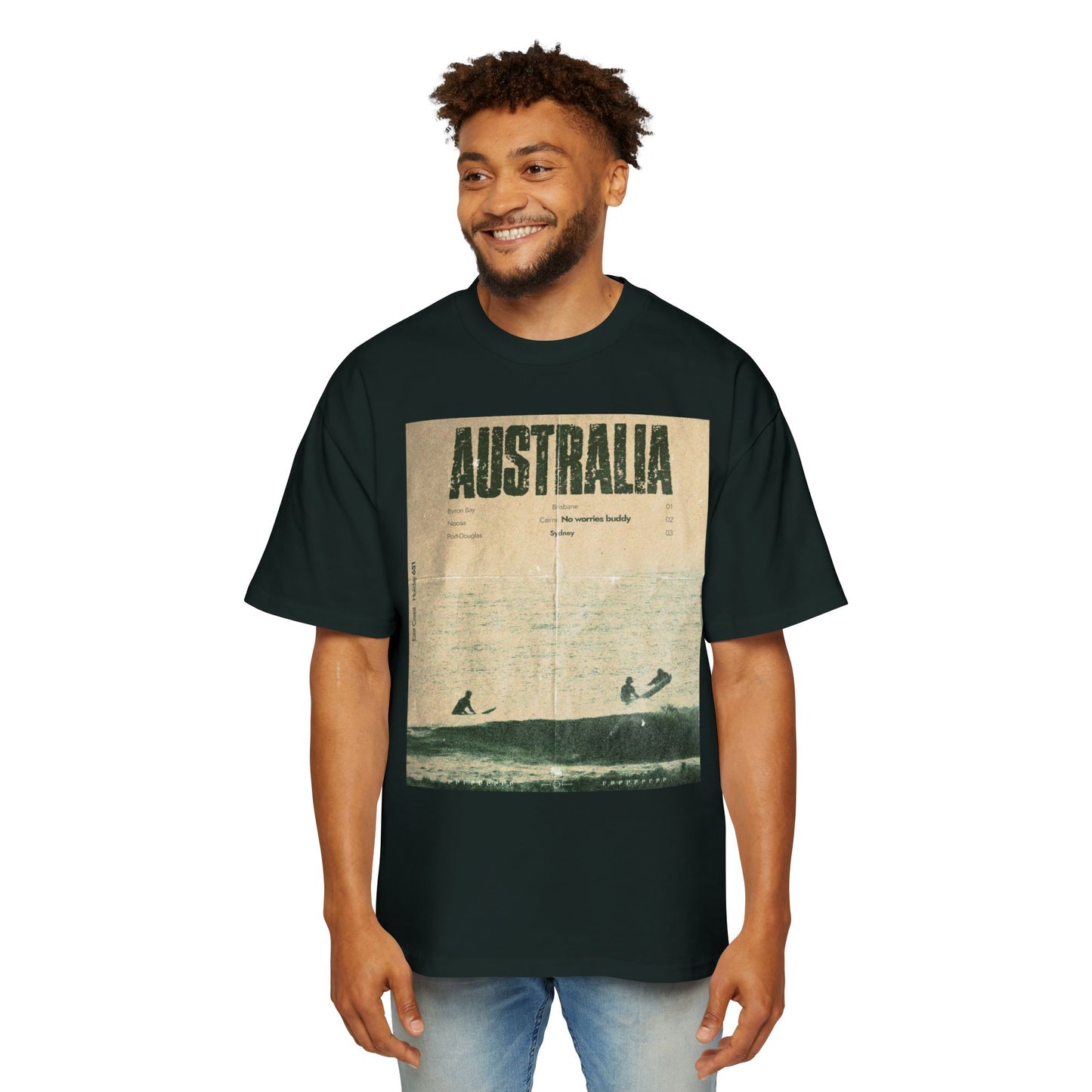 Australia Vintage Surf Tee — Retro Travel Graphic T-Shirt