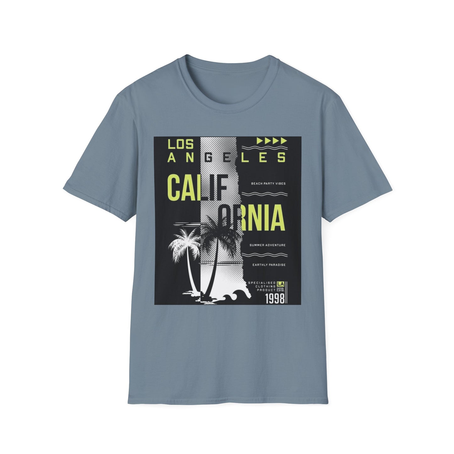 LA Skyline Unisex T-Shirt, City Lover Shirt, Travel Tee, Casual Wear, Gift for Him/Her, Summer Outfit