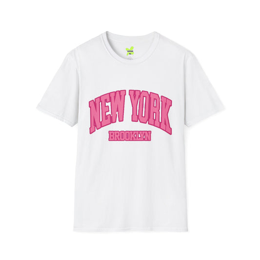 Brooklyn New York T-Shirt - Unisex Softstyle Tee for City Lovers