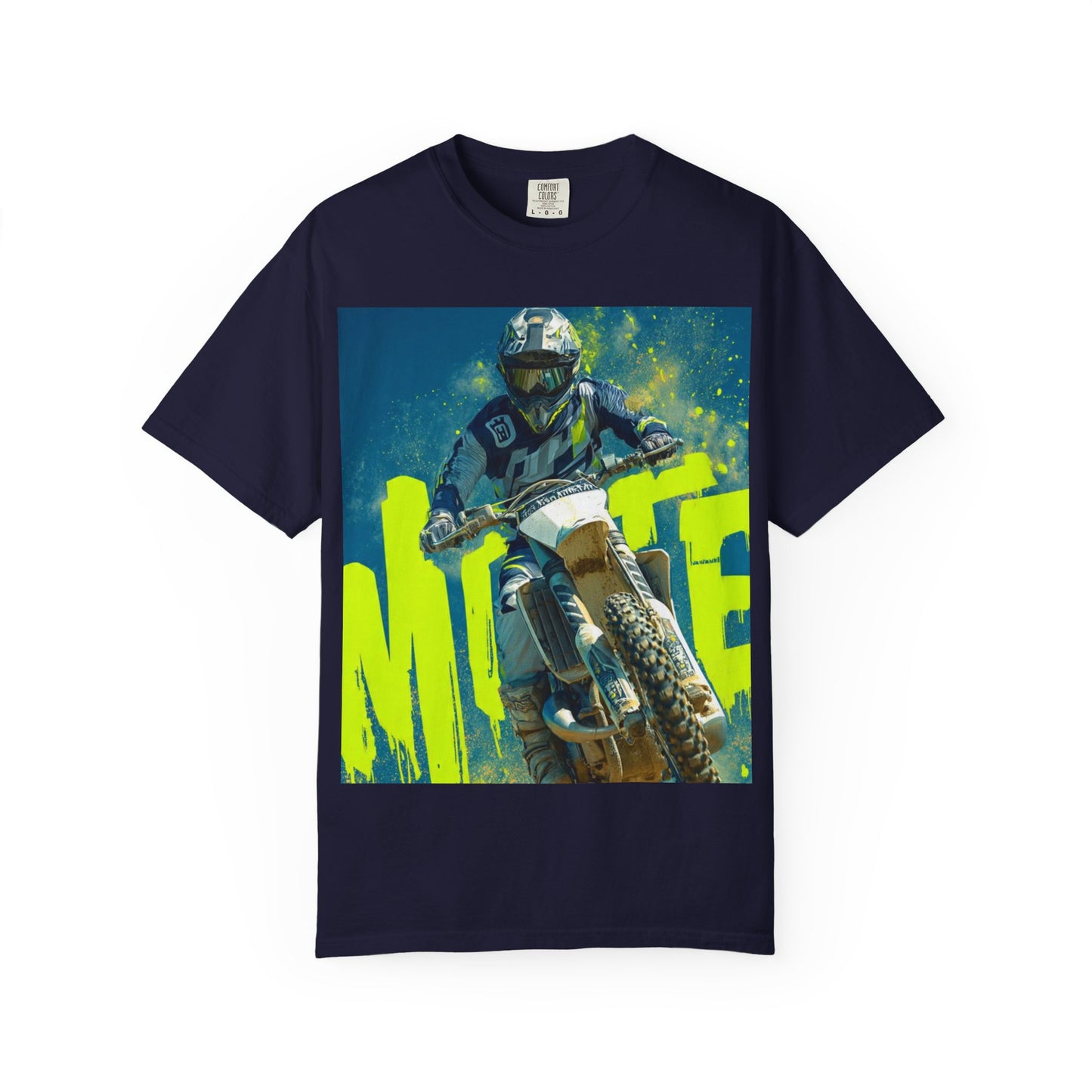 Motocross Dirt Bike Rider T‑Shirt — Extreme Off‑Road Racing Tee