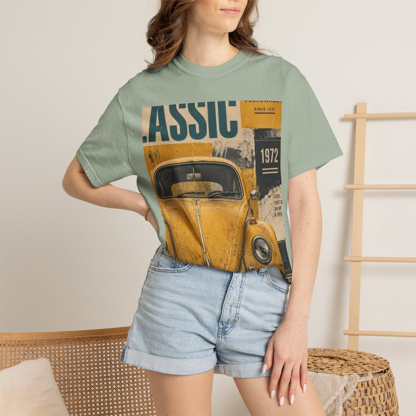 Classic 1972 Vintage Beetle T-Shirt